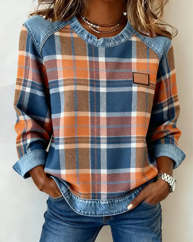 Célia - Sweatshirt Patchwork Daring